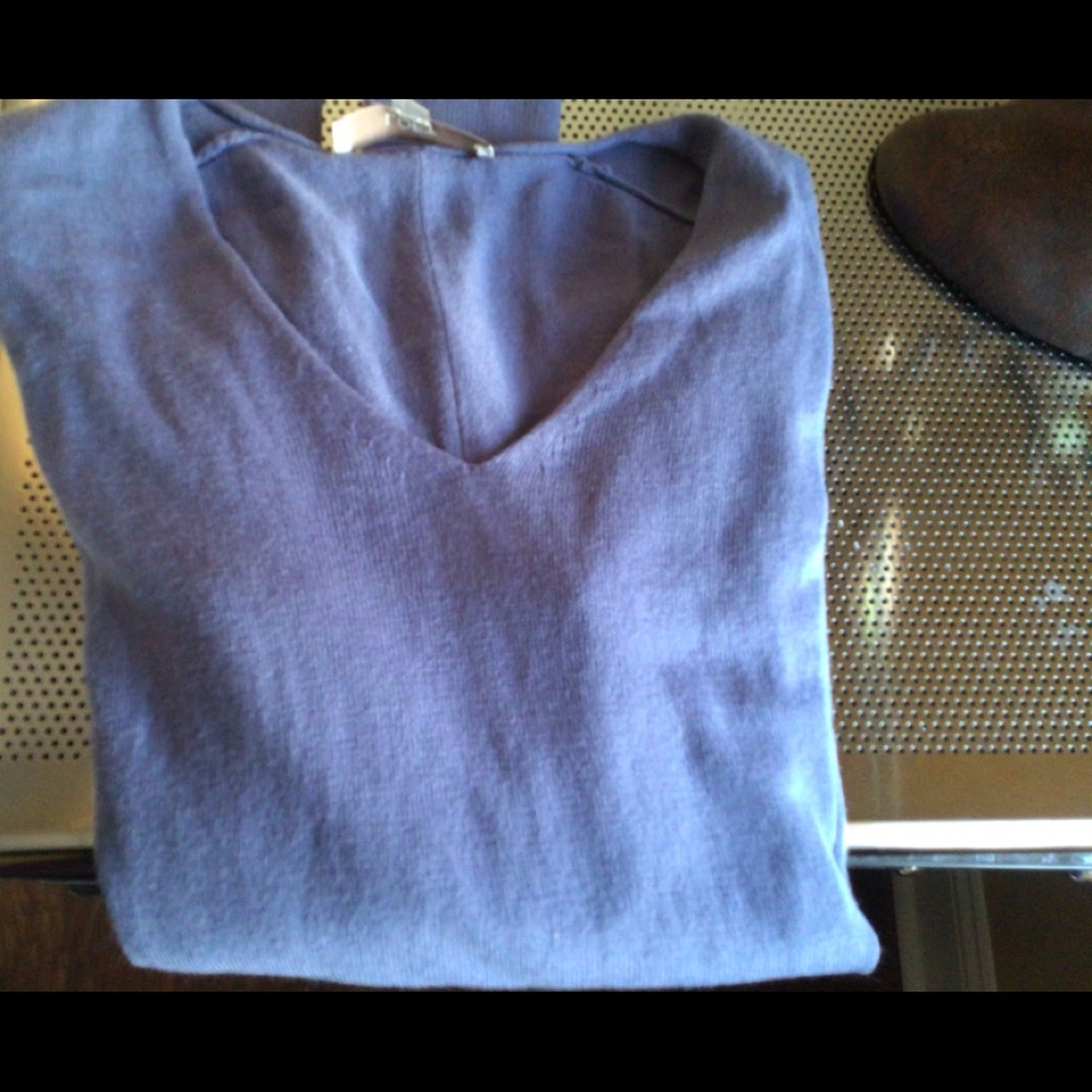 Blue, size medium tall, Loft sweater